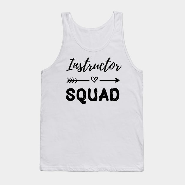 instructor squad Tank Top by IndigoPine